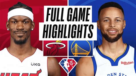 HEAT at WARRIORS | FULL GAME HIGHLIGHTS | January 3, 2022 - YouTube