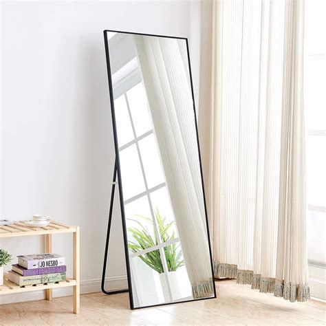 Rose Home Fashion Aluminum Alloy Thickened Frame-65 x22¡°, Full Length Mirror, Floor Mirror ...