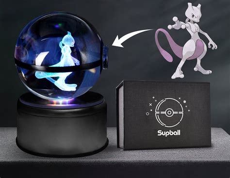 Pokemon Mewtwo Pokemon Mewtwo Pokeball Pokeball Crystal 5CM - Etsy