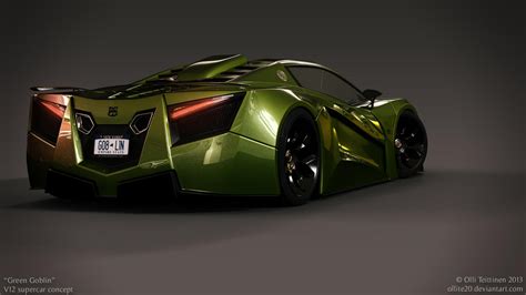 V12 supercar concept - Green Goblin - 9 by ollite20 on DeviantArt