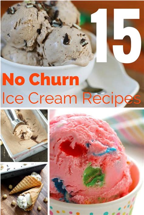 15 No-Churn Ice Cream Recipes - Mom vs the Boys