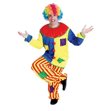 Men Women Circus Clown Cosplay Costume Adults Performance Wear ...