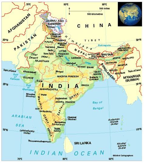 Geography in India