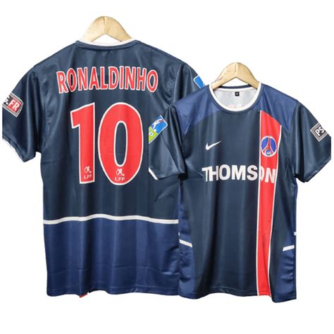 PSG 2002/2003 Ronaldinho home jersey | Retro Collection - Cyberried Store