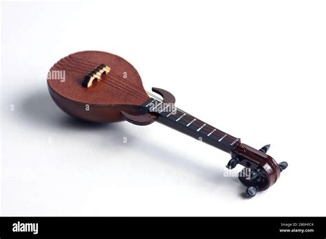 rebab, arabic musical instrument, isolated on white background. Image ...