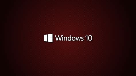 Red Windows 10 Wallpaper HD (71+ images)