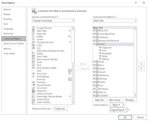 How To: Customize Your Ribbon and Keyboard Shortcuts in MS Word - Karin Skapski