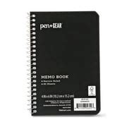 Buy Pen+Gear Memo Book, 4x6, Narrow Ruled, 80 Sheets, Black, Spiral Bound Online at desertcart INDIA
