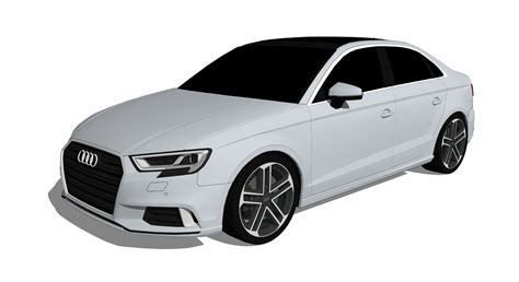 2017 Audi A3 Sedan - DownloadFree3D.com