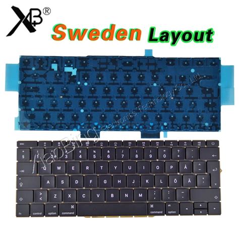 Aliexpress.com : Buy NEW A1708 Sweden Swedish SE Keyboard for Macbook ...