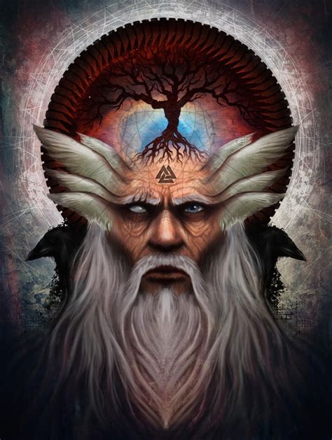 Odin The All Father by touchedbyred on DeviantArt