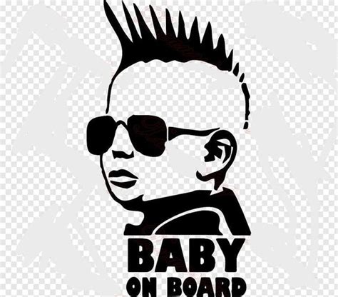 Funny Baby on Board Decal | Etsy