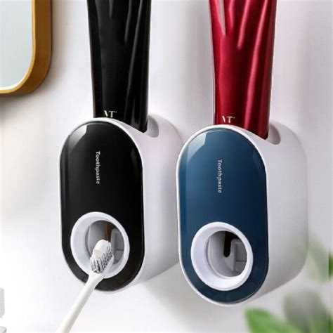 Toothpaste Dispenser Wall Mounted, Automatic Toothpaste Squeezer for ...