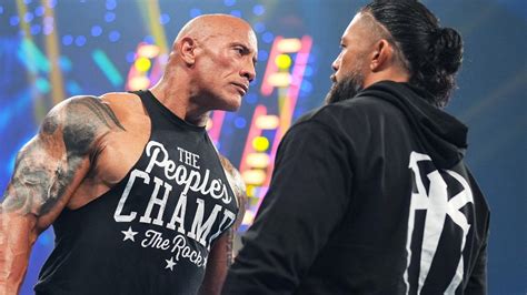 WWE 'Monitoring' Fan Response To The Rock Vs. Roman Reigns At ...