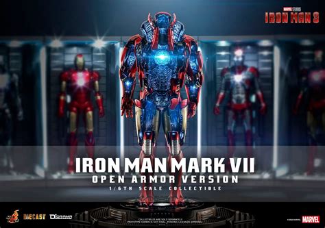 Hot Toys Reveals Iron Man Mark VII (Open Armor Version) Figure