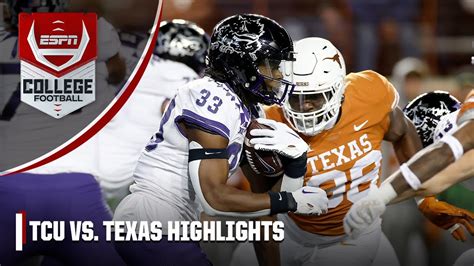 TCU Horned Frogs vs. Texas Longhorns | Full Game Highlights - Win Big Sports