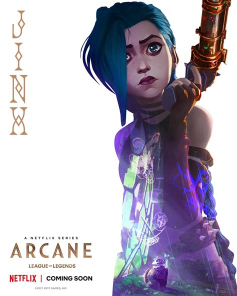 Arcane: Riot Games & Netflix Series Unveils Character/Cast Posters