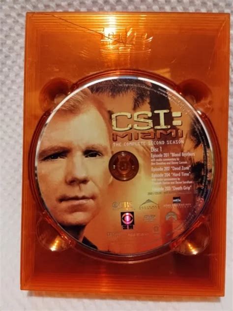 CSI: CRIME SCENE Investigation Miami 2nd Season DVD DISC 1 REPLACEMENT ONLY $0.99 - PicClick