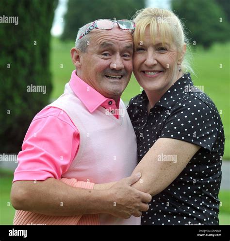 Brendan O'Carroll and his wife Jenny Gibney Comedian Brendan O'Carroll of the BAFTA and IRMA ...