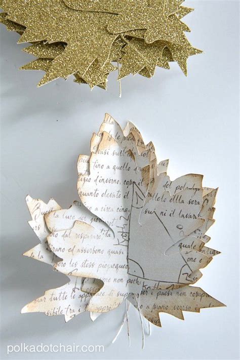 Cute Pumpkin Crafts! Create a Paper Leaf Pumpkin | Leaf crafts, Fall halloween crafts, Fall crafts