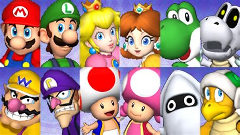 Mario Party 8 Characters