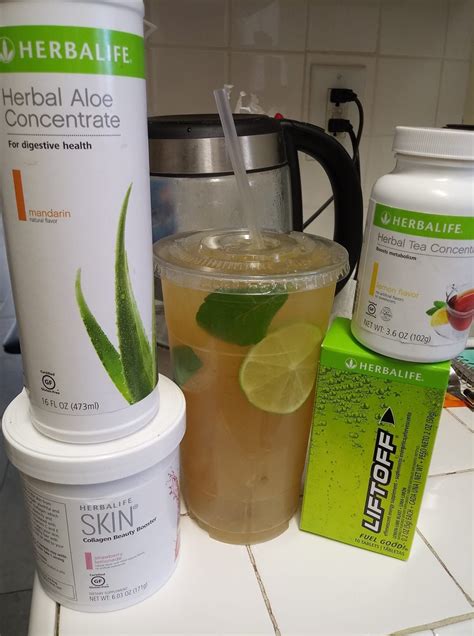 Herbalife Loaded Tea Kits