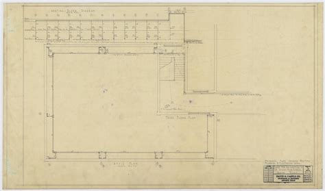 Iraan High School Addition: Third Floor Plan - Part 1 of 2 - The Portal to Texas History