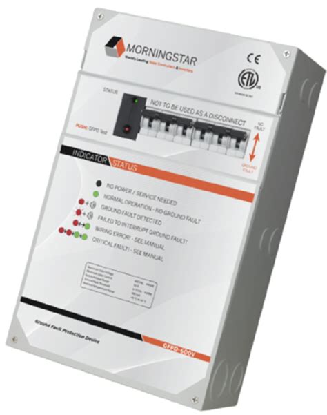 Morningstar GFPD-600V Ground Fault Protection Device 600V