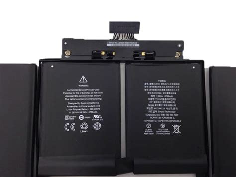 A1618 Battery 99.5Wh 11.36V Apple MacBook Pro 15 | www.batteryclub.org