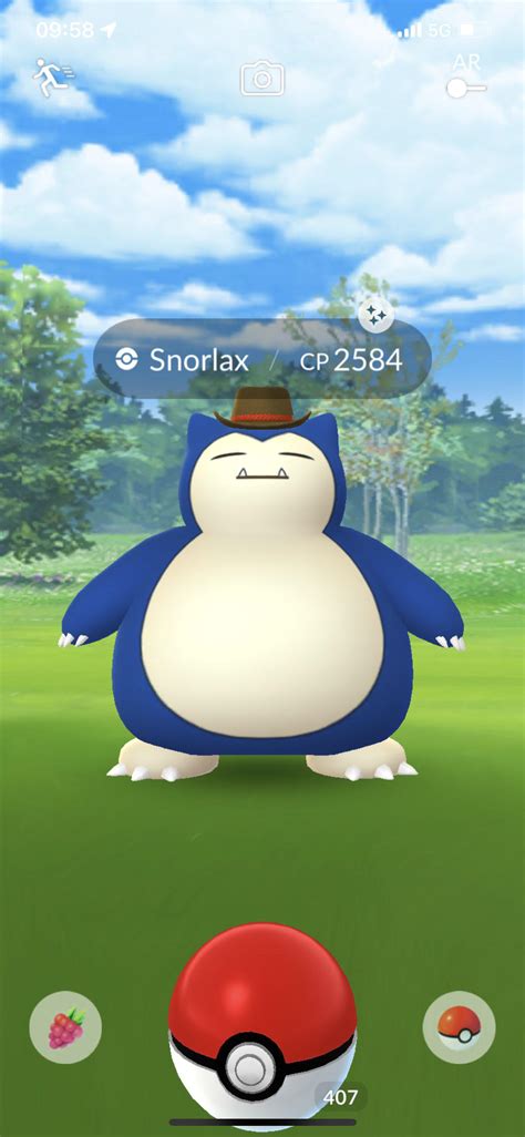 Shiny Hat Snorlax Verification : r/TheSilphRoad