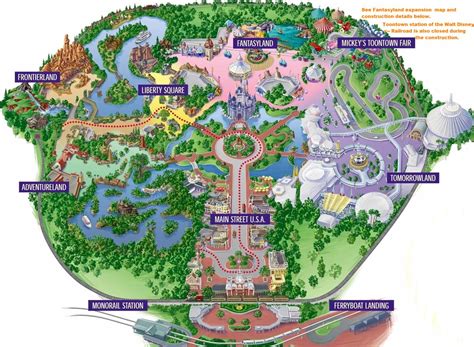 mapas-Disney-Magic-Kingdom-orlando - GaskaTours, Inc.