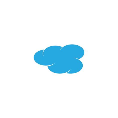 Blue Cloud Logo vector icon design 18884191 Vector Art at Vecteezy