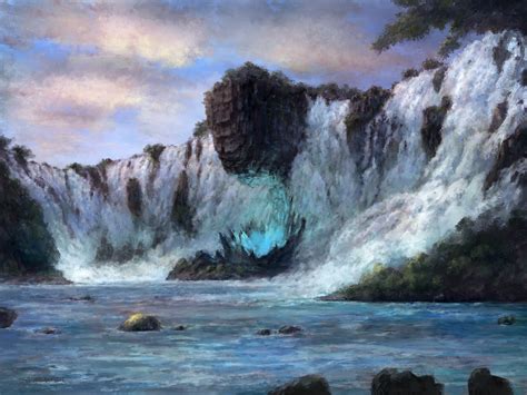 Mana Waterfall by satoruwada on DeviantArt