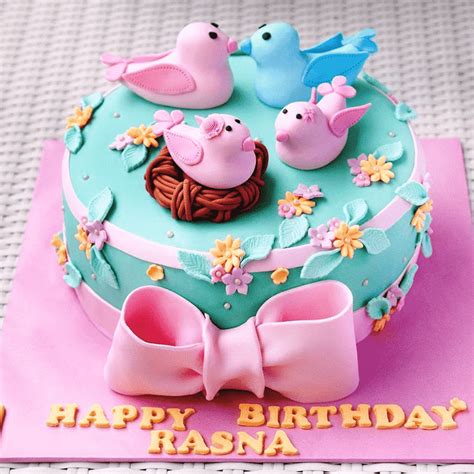 Bird Nest Birthday Cake Ideas Images (Pictures)