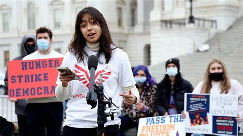 Advocates launch hunger strikes, hold events throughout US to push for voting rights | News/Talk ...