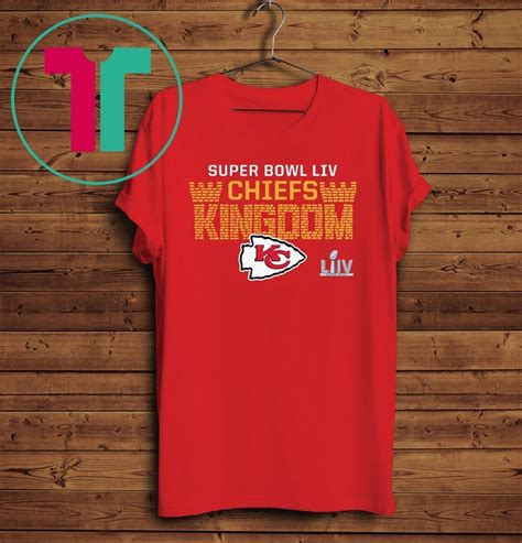 CHIEFS KINGDOM Shirt Kansas City Chiefs Super Bowl LIV Bound Hometown ...