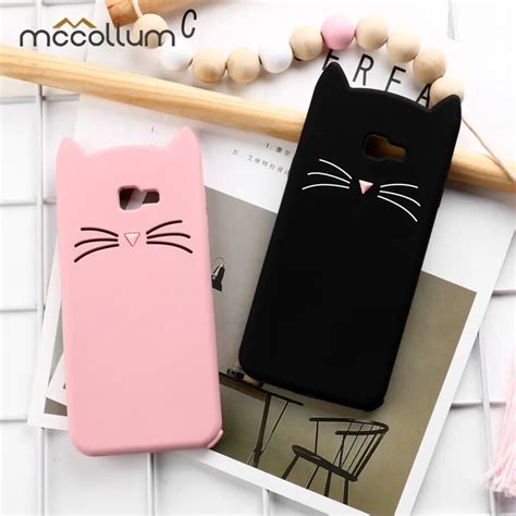 Aliexpress.com : Buy Phone 3D Cute Cat Case For Samsung Galaxy J4 Plus ...