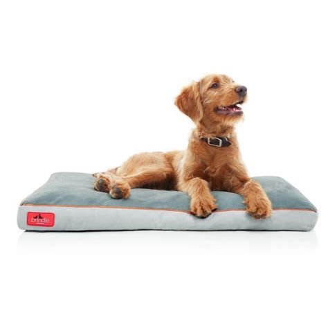 Shop Brindle Memory Foam Dog Bed with Removable Washable Cover - Free Shipping On Orders Over ...