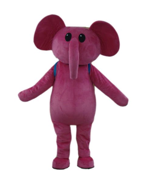 Pink Plush Elephant Mascot Costume | www.btbone.com/Pink-Plu… | Flickr