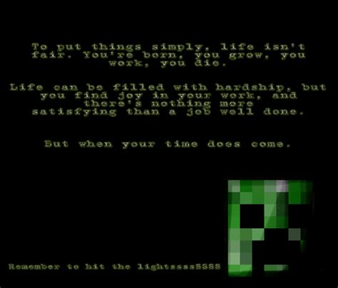 Minecraft Creeper Quotes. QuotesGram