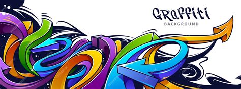 Abstract Graffiti Design