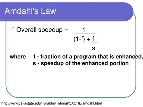 PPT - Amdahl’s law PowerPoint Presentation, free download - ID:9638027