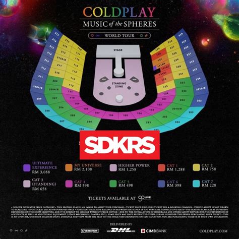 COLDPLAY Ticket, Tickets & Vouchers, Event Tickets on Carousell