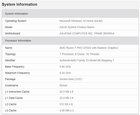 The AMD Ryzen 7 PRO 4750G shows its value in Geekbench benchmarks ...