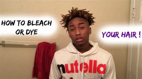 HOW TO: Bleach Hair/ Dreads Tutorial!!! -Easy Steps - YouTube