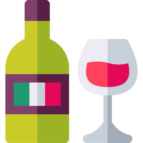 Wine Basic Rounded Flat icon