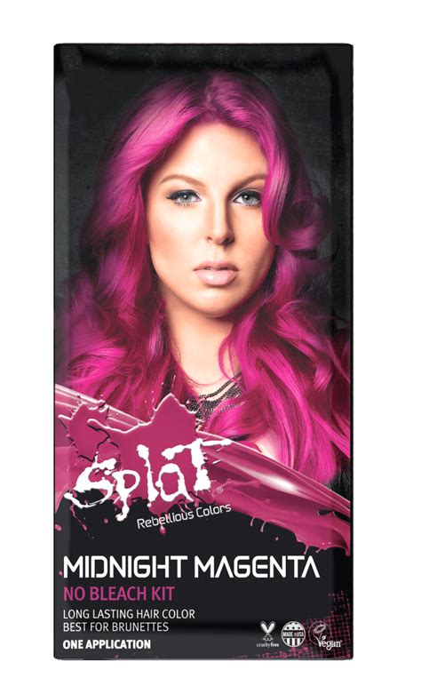 Splat Midnight Claret Dye, Semi-Permanent Red Hair Color ...