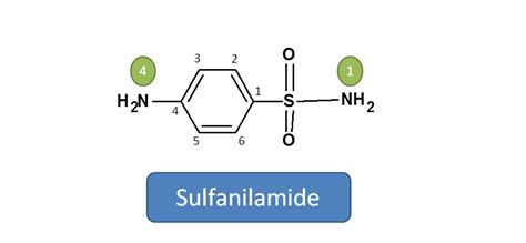 How to write IUPAC Name of sulfonamides