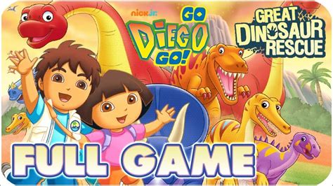 Go, Diego, Go! Great Dinosaur Rescue FULL GAME Longplay (Wii, PS2 ...