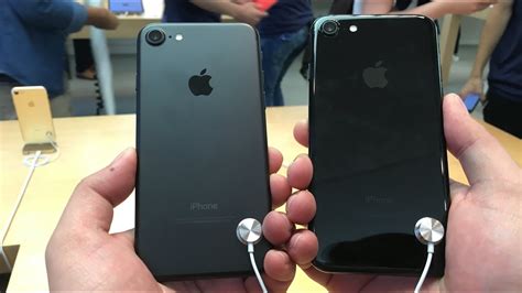 iPhone 7 : Black vs Jet Black สีดำแบบไหนสวยกว่ากัน - YouTube